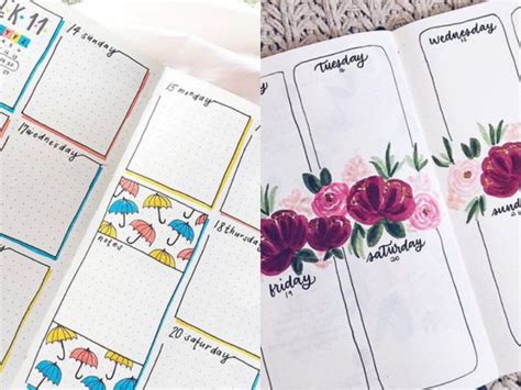 21 Bullet Journal Weekly Spread Ideas We Are Obsessed With The