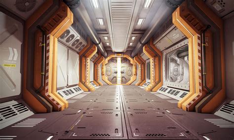 Download Turbolin On Sci Fi In Spaceship Interior Space By Kcamacho