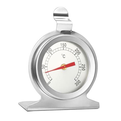 Oven Thermometer 0 300 C Stainless Steel Instant Read Temperature Gauge