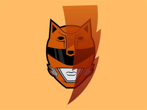 Orange Power Ranger Helmet Graphic By Tuscawilla On Dribbble