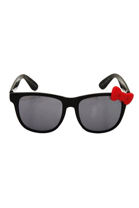 Accessories New Retro Sunglasses Hello Kitty Bow Cute Sunglasses
