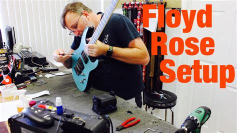 Floyd Rose Complete Setup Time Lapse Youtube