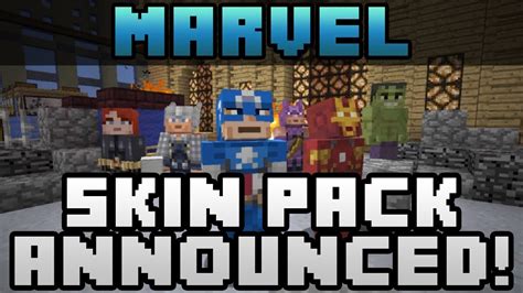 Minecraft Xbox 360 Marvel Avengers Skin Pack Announced 35 Marvel