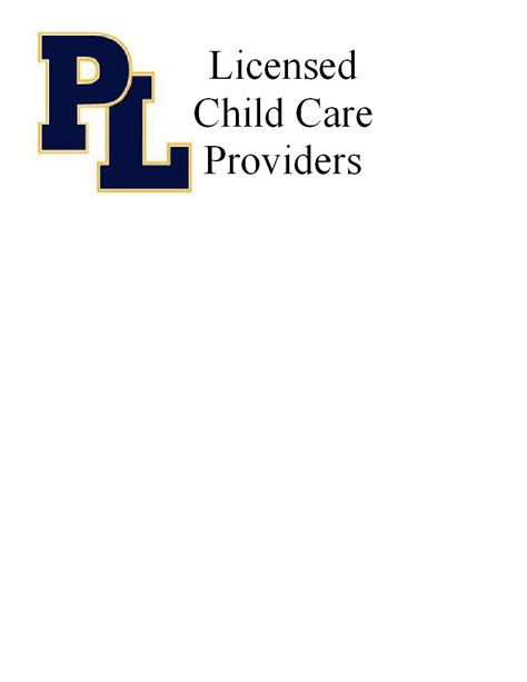Prior Lake Licensed Child Care Providers
