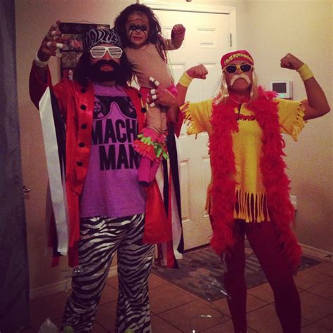 wwe macho man randy savage ultimate warrior and hulk hogan cute couple halloween costumes