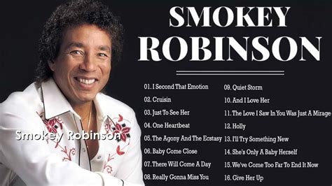 Smokey Robinson Greatest Hits Best Songs Smokey Robinson Full Album