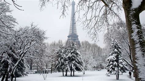 Las Increíbles Fotos De París Bajo El Manto De Nieve