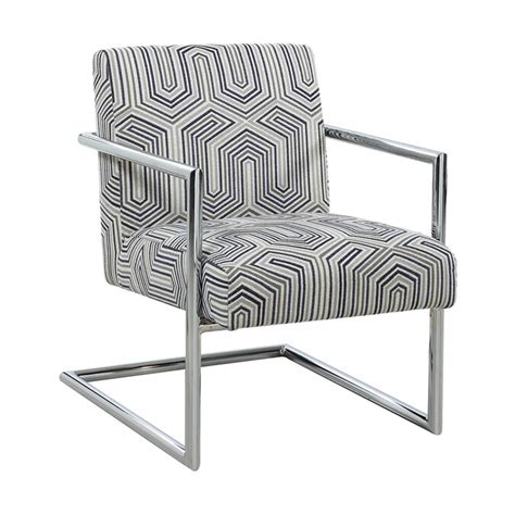 Scott Living Modern Greyblue Accent Chair In The Chairs Department At