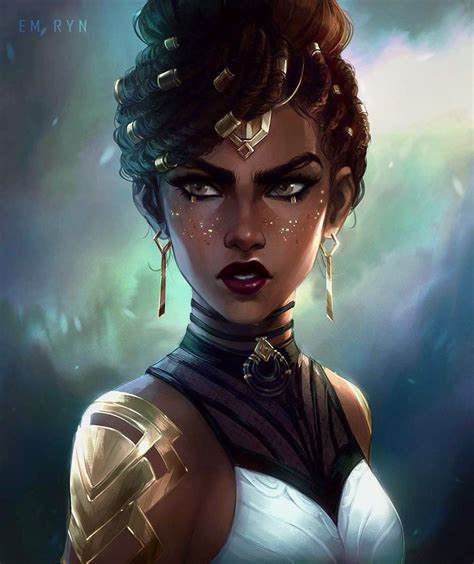 Em🌈 On Twitter In 2022 Character Portraits Black Girl Art Black Girl Magic Art