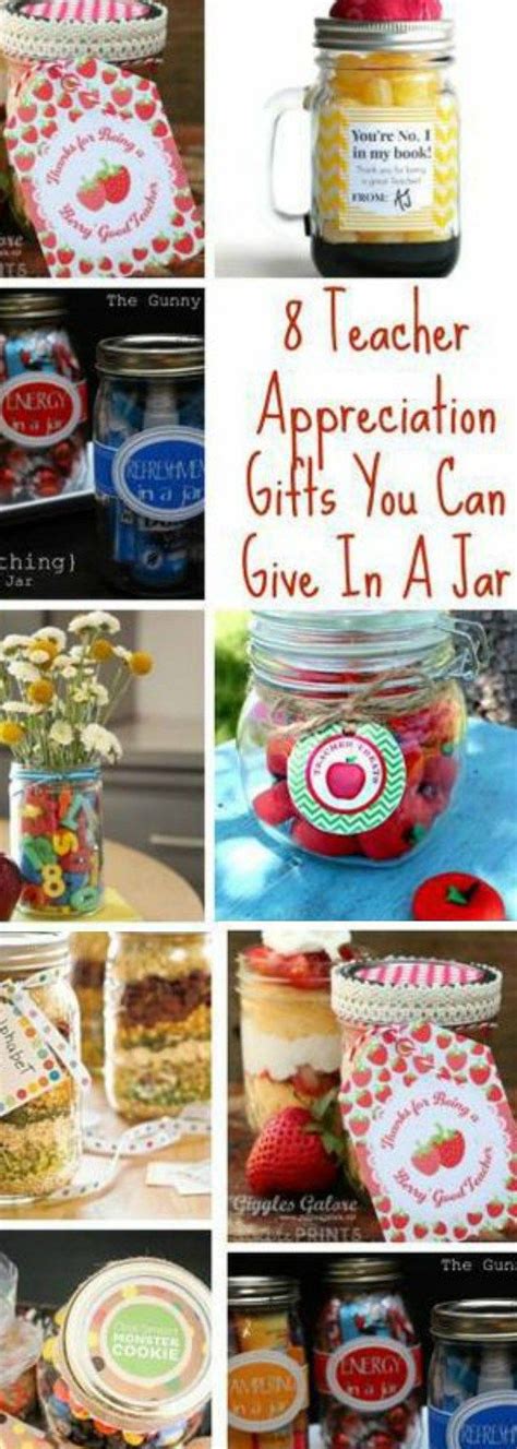 8 Teacher Appreciation Ts You Can Give In A Jar Glass Art Ts