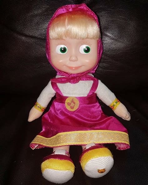 masha doll from masha and the bear talking singing toy 11 in tall 2048359390