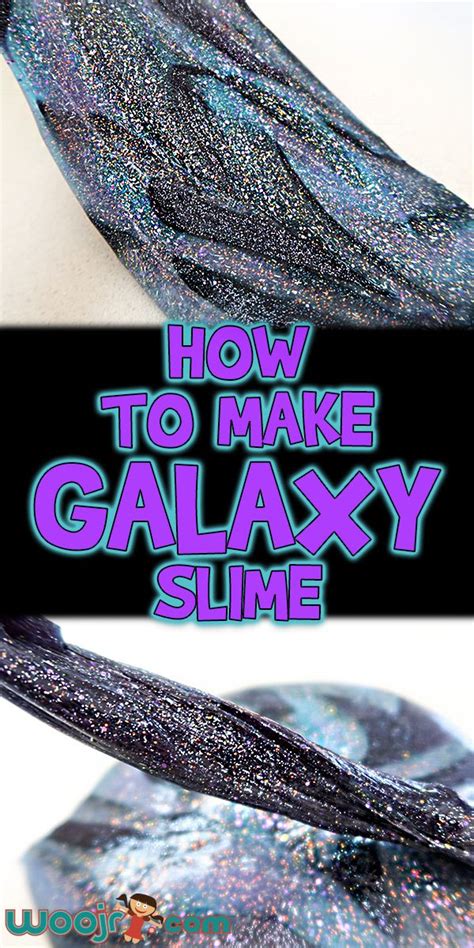 How To Make Galaxy Slime Woo Jr Kids Activities Childrens