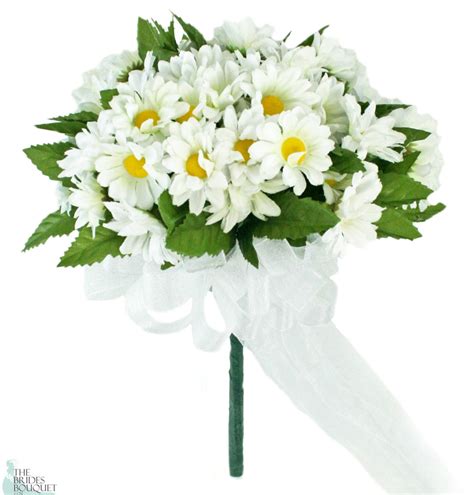 Silk Daisy Hand Tied Bouquet Small