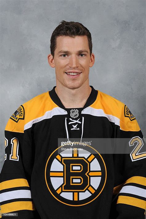 Andrew Ference The Boston Bruins Poses For His Official Headshot For