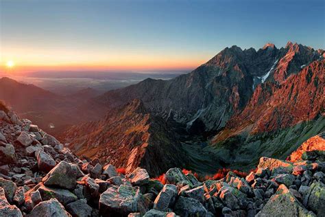 Slovakia Tatras Nature Landscape Trees Forest Slovakia Tatra