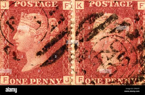 Mail Postage Stamp Stamped Postage Stamp Stamps One Penny Stamp