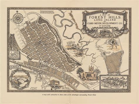 Rego Forest Preservation Council A Forest Hills Map With A Story To Tell