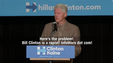 Heckler Calls Bill Clinton A Rapist Cnn Video