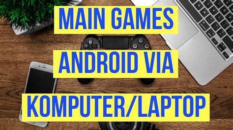 Cara Main Games Android Menggunakan Pclaptop Pakai Scrcpy Youtube