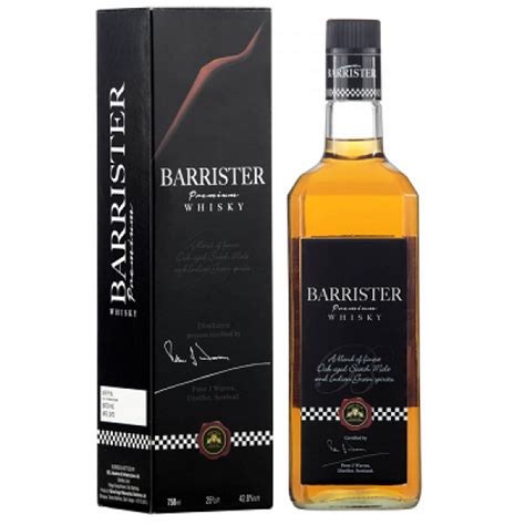 Brima Sagar Maharastra Distilleries Ltd Barrister Premium Whisky
