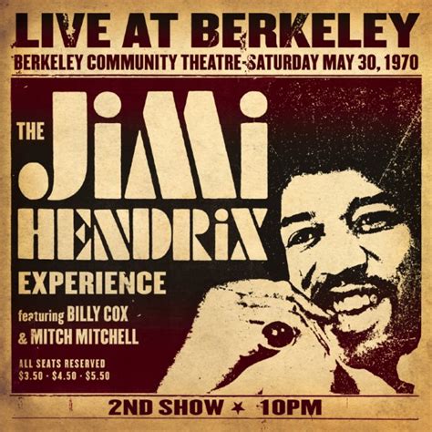 Jimi Hendrix Live Concert Setlist At Live At Berkeley Berkeley Ca On
