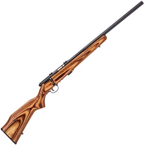 Savage Mark Ii Btv Matte Blued Natural Brown Bolt Action Rifle 22