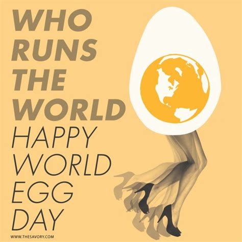 Celebrate World Egg Day With These Egg Ideas Words Prints Who Runs