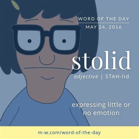 71 Best Word Of The Day Images On Pinterest Merriam Webster English