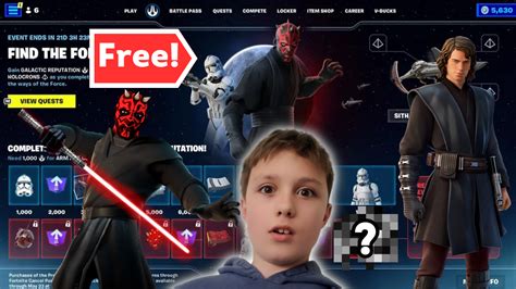 Fortnite Update Mini Free Star Wars Battle Pass Unlock Exclusive Rewards