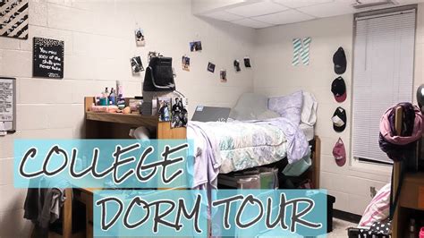 Freshman College Dorm Tour 2018 Uncw Nikki Domanico Youtube