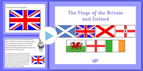 The Union Flag And Flags Of The British Isles Powerpoint