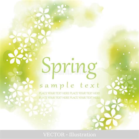 Spring In The Air Stock Vector Illustration Of Fresh 51776980