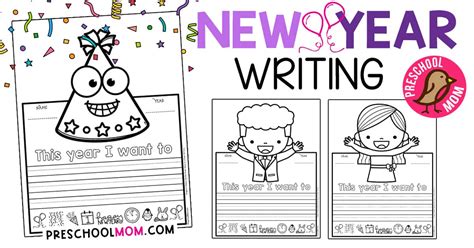 New Year Preschool Worksheets Preschool Mom