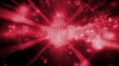 Particle Abstraction In Red And Black Looping Cg Animated Background