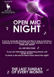 Open Mic Night The White Hart The White Hart