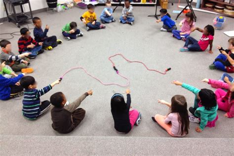 In the designed music and movement activities for. K Lesson for vocal exploration using "The Squiggle" book ...