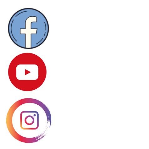 0 Result Images Of Facebook Instagram Youtube Logo Png Png Image