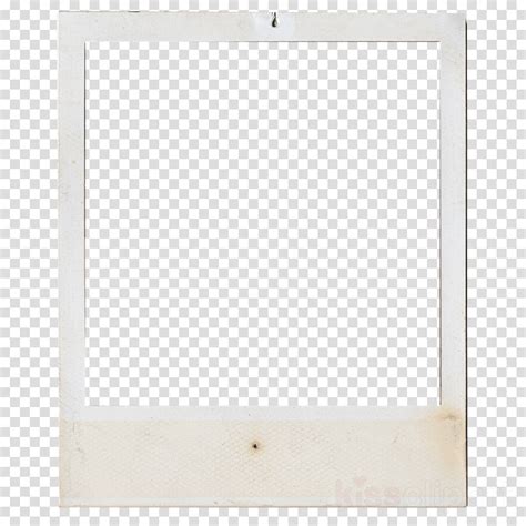 Aesthetic Polaroid Frame Png Isolated Photo Png Mart