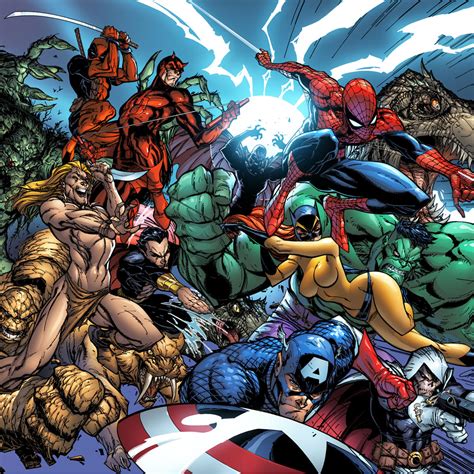 49 Marvel Comic Book Wallpaper