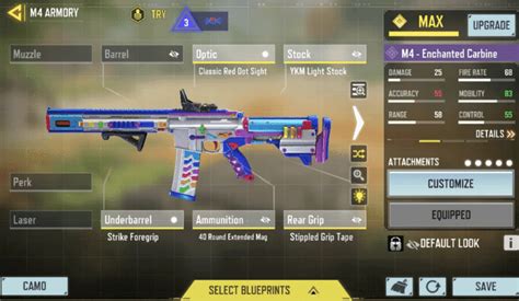 M4 Assault Rifle In Cod Mobile Weapon Guide Codmc
