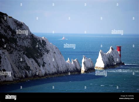 View Of The Needles Alum Bay Isle Of Wight England United Kingdom
