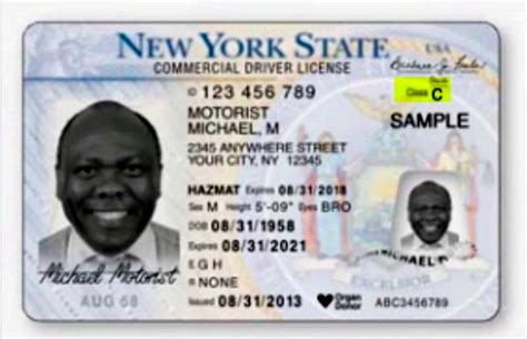 You must visit a new york state department of motor vehicles office in person for a new id, or you if you are turning 21 years old within the next 40 days or more, you will receive a card without under. New federal ID requirements for commercial drivers | New ...