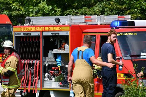 Lagerhallen Griet In Brand Presse Eifel