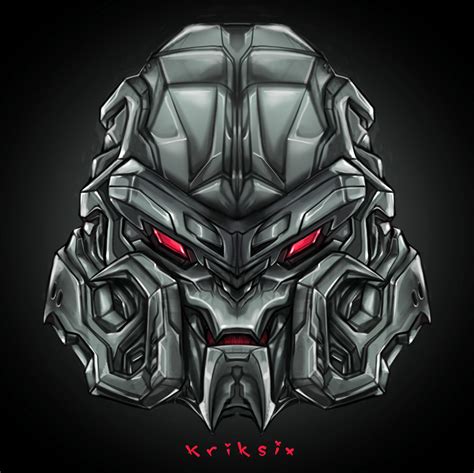 Transformers Animated Megatron Head