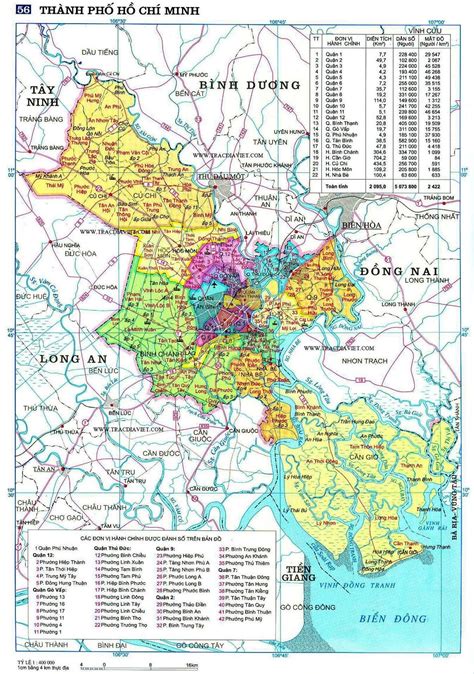 Tổng Hợp Bản đồ Thành Phố Ho Chi Minh Mới Nhất Theo Tiêu Chuẩn Quốc Tế