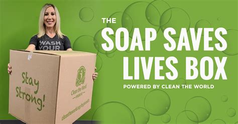 Soap Saves Lives Box Experience Clean The World