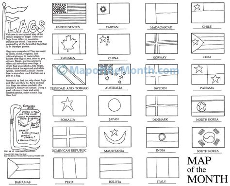 Flags Of The World Map Maps For The Classroom