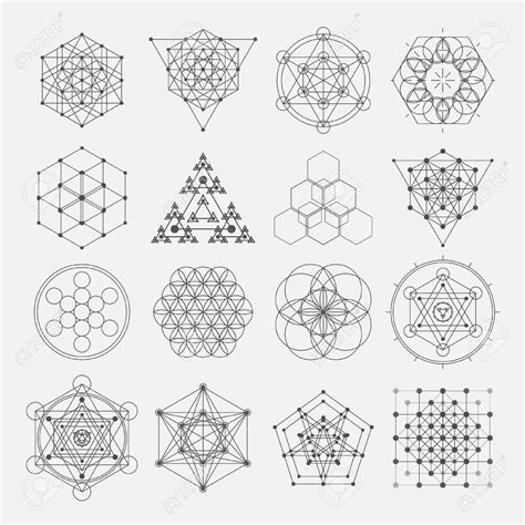 Sacred Geometry Symbols Sacred Geometry Tattoo Geometric Symbols