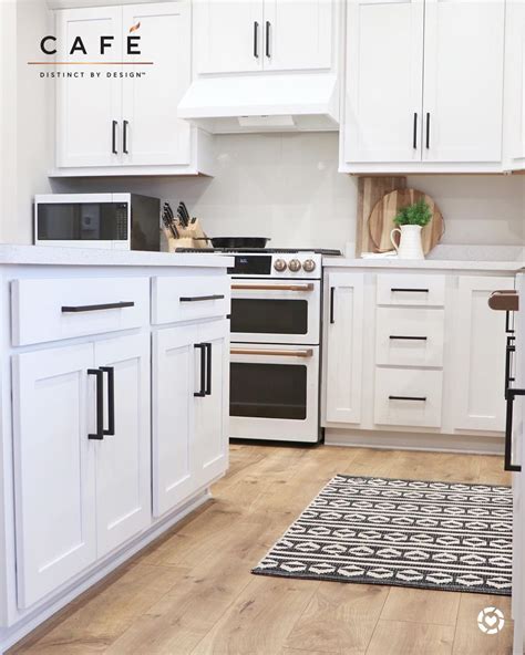 This Bright White Kitchen With Matte White Café Appliances White