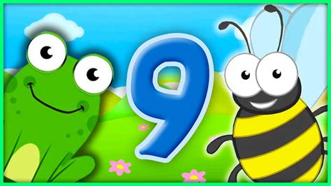 The Number 9 Number Songs By Bubblepopbox Learn The Number Nine